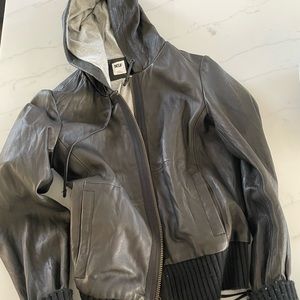 Great condition NSF leather jacket